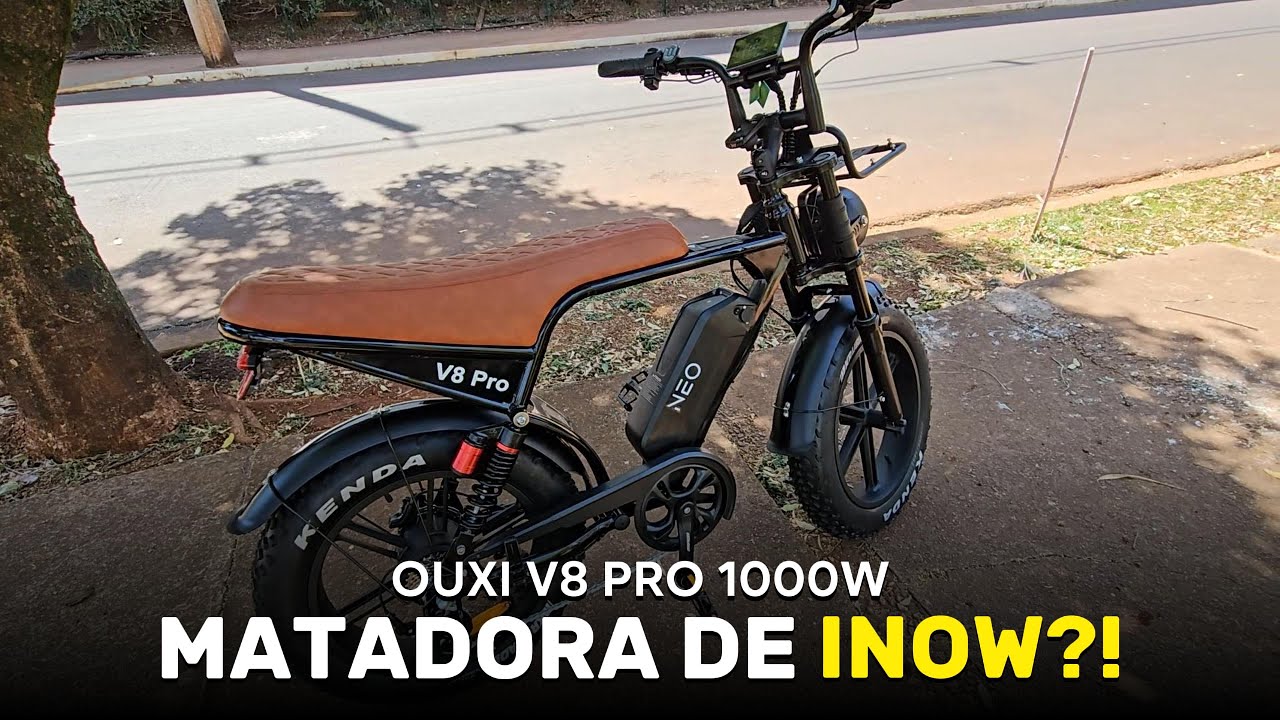 Ouxi V8 PRO 1000W - TEST RIDE | TESTE de SUBIDA | Comparação com a V20 | Minhas IMPRESSÕES