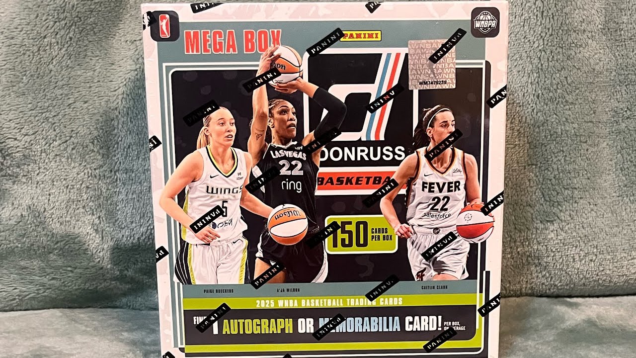 2025 WNBA Donruss megabox break part 1