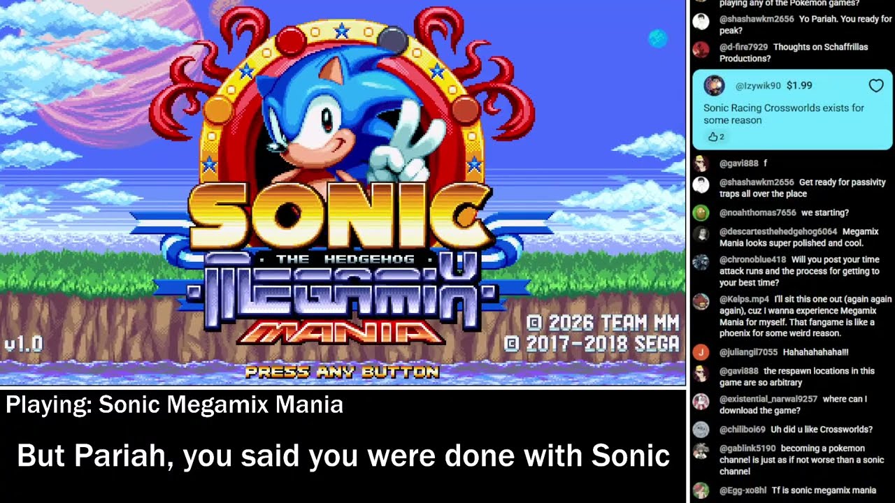 Sonic Megamix Mania is Out!