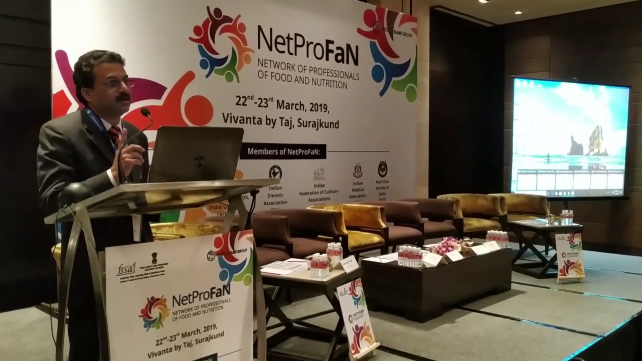 Dr Sreejith Nandakumar at NetProFan talks about IMA | Member Presentation | FSSAI