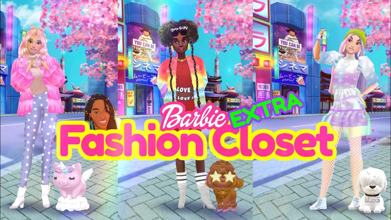 Gaming: Barbie Fashion Closet featuring ALL NEW Barbie EXTRA!
