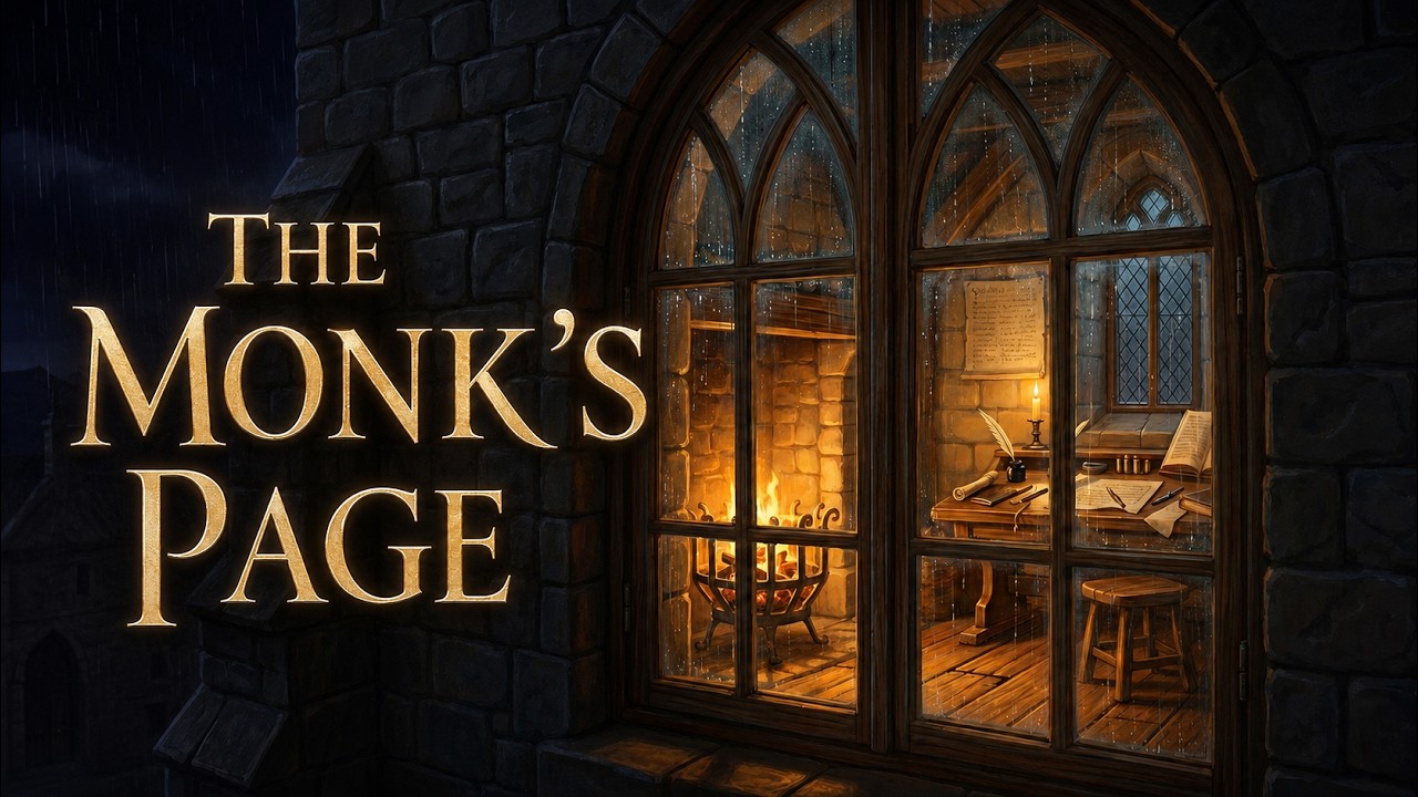 Quiet Candlelight in a Stone Room | Cozy Sleep Story