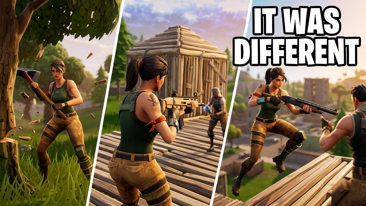 When Fortnite Was Different | Chapter 1 Throwback