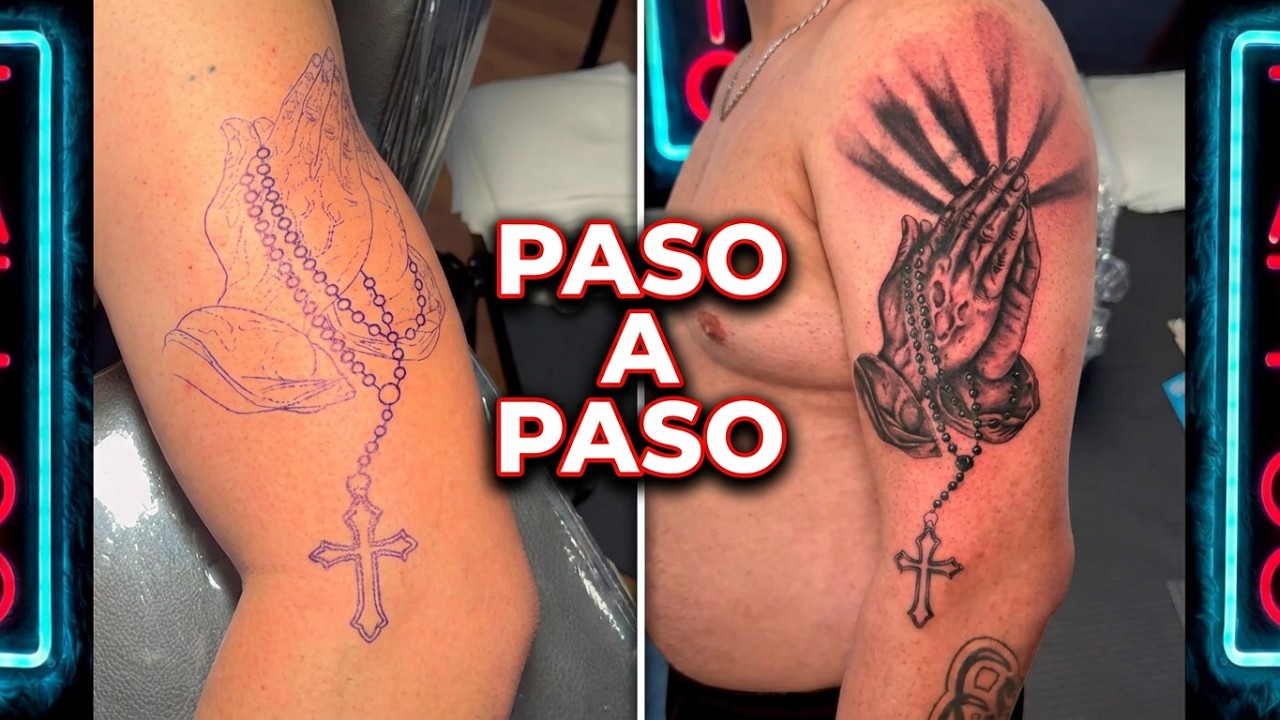 TATUAJE DE MANOS RELIGIOSAS ¿CÓMO SE HACE?