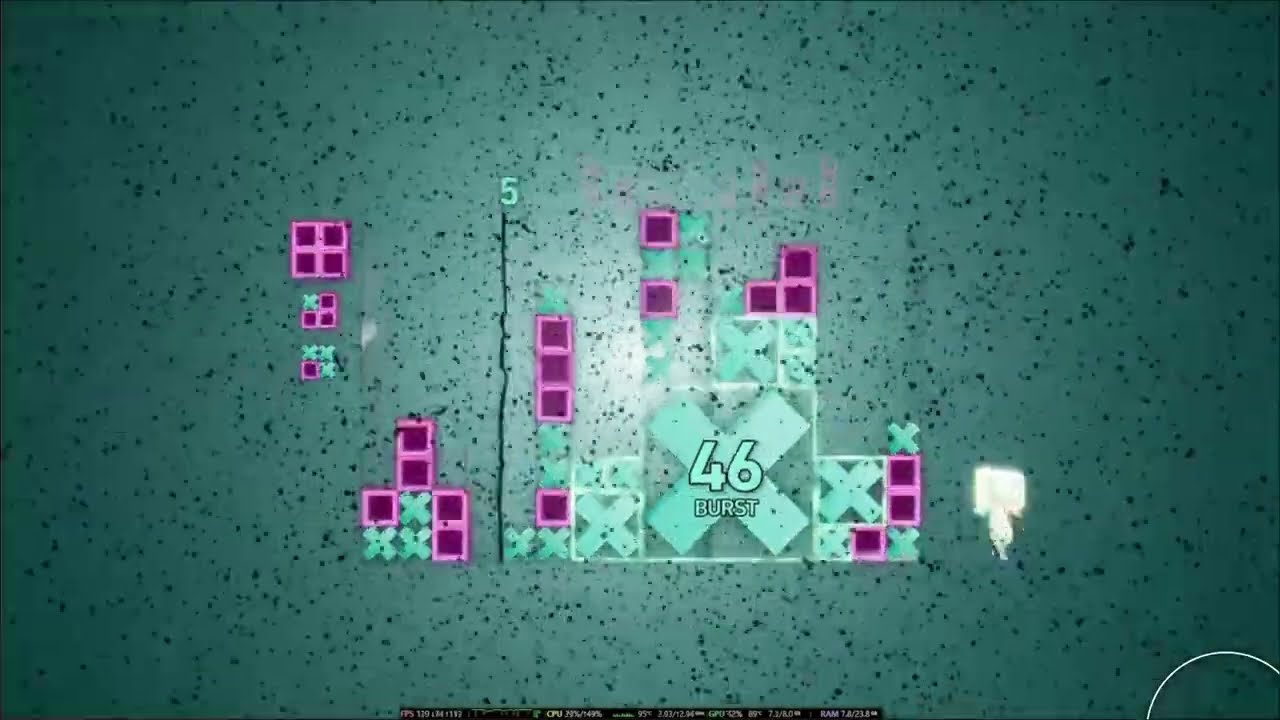 Lumines Arise: Survival Hard Full Playthrough