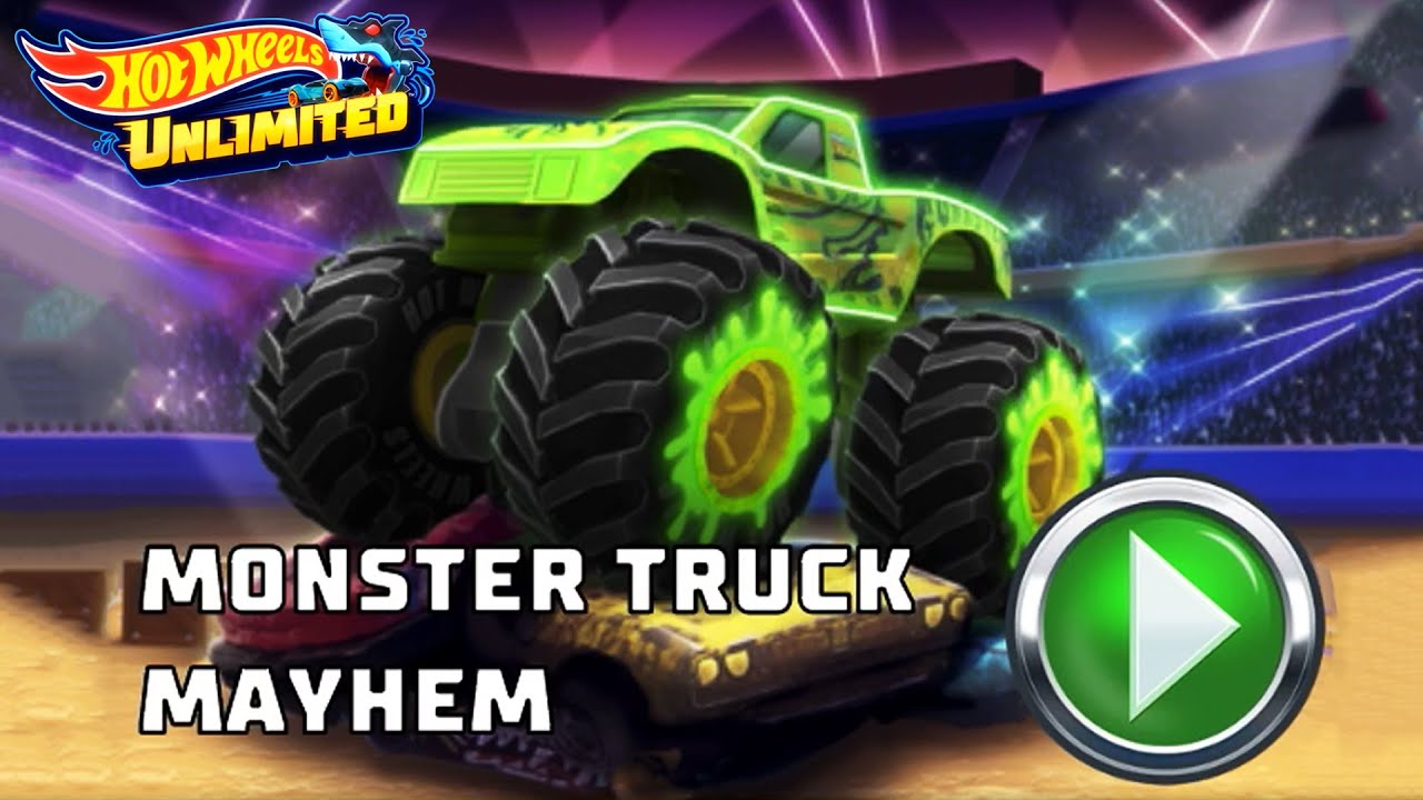 HOT WHEELS UNLIMITED 2 - Let’s Race Monster Truck In Stadium