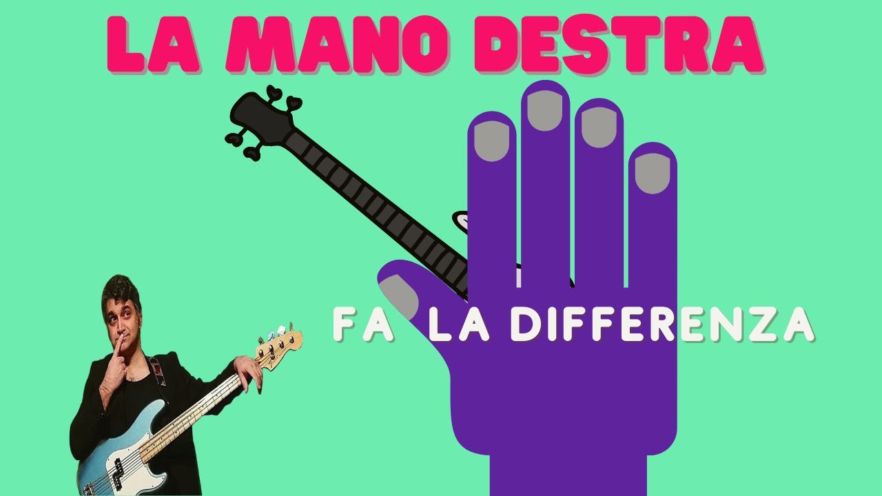 4 trucchi per migliorare subito la tua mano destra sul basso!
