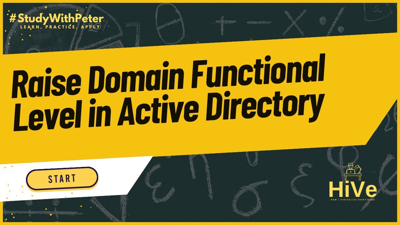 Elevating Domain Functional Level: A Guide to Raising the Functional Level in Active Directory
