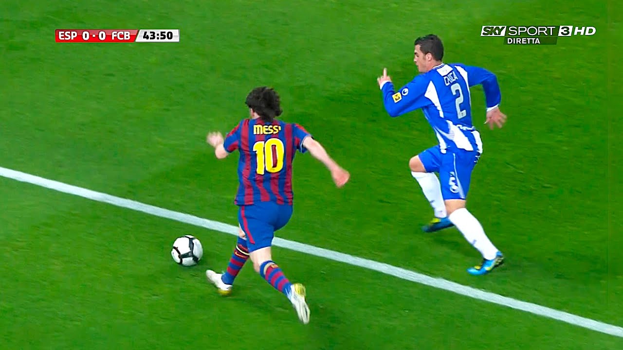 Lionel Messi vs Espanyol (Away) 2009-10 English Commentary HD 1080i50