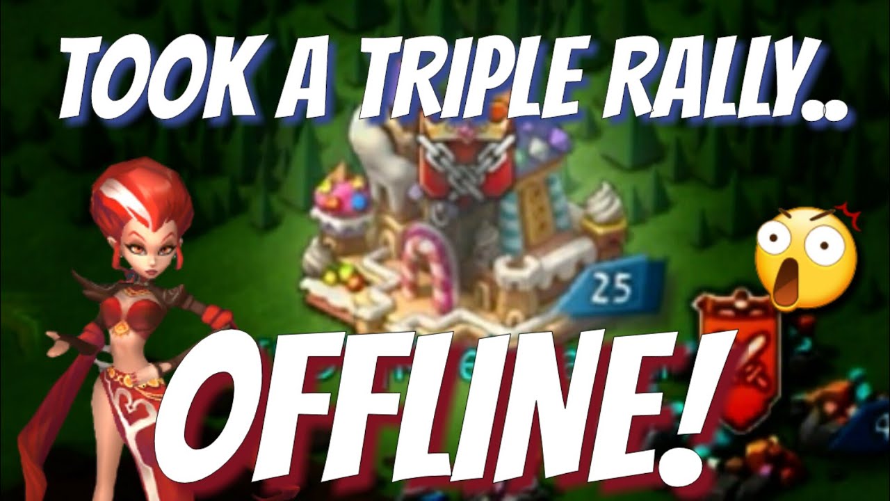 Took A Triple Rally OFFLINE! - Lords Mobile