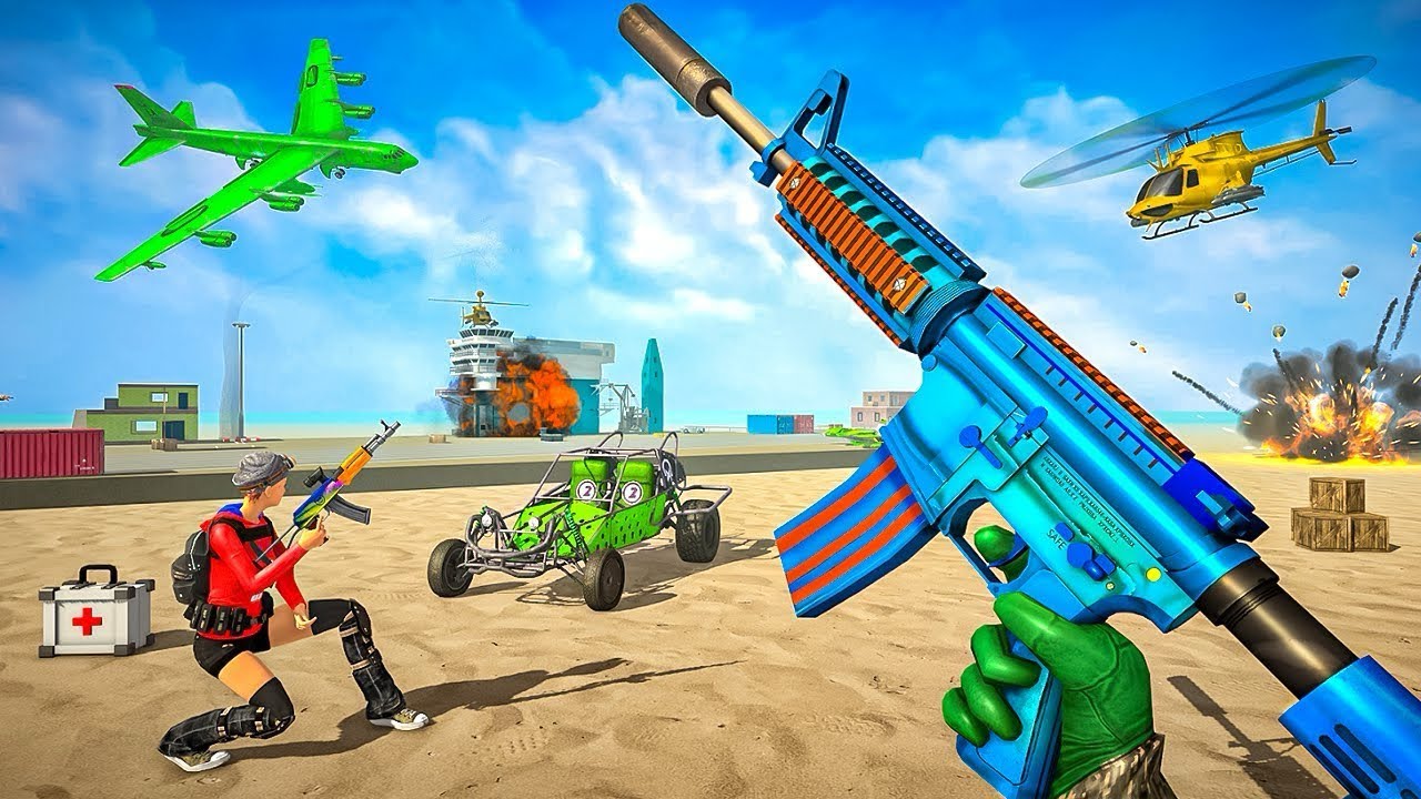 Anti Terrorist Shooting Game Multiplayer Mode-GaMiNg AK