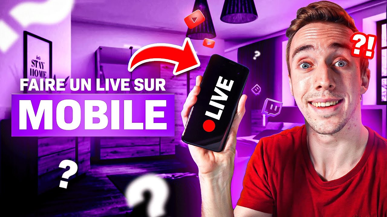 Comment STREAMER avec son T&eacute;l&eacute;phone