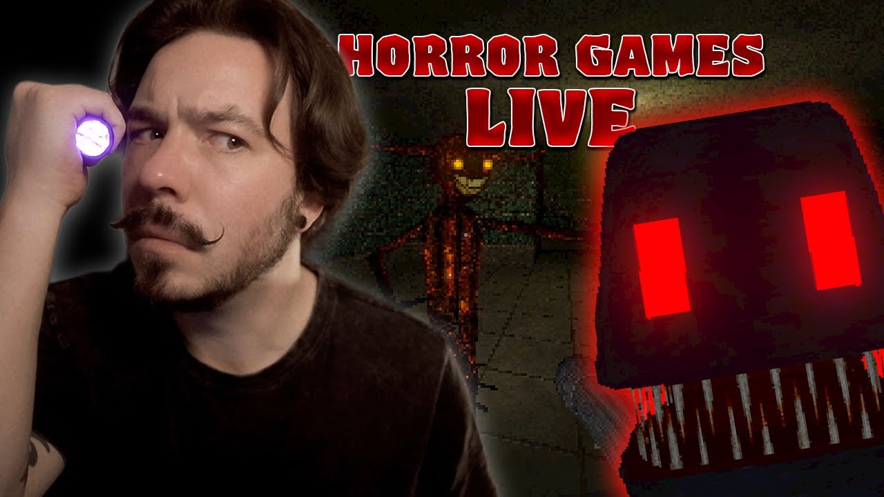 Playing Indie Horror Games LIVE