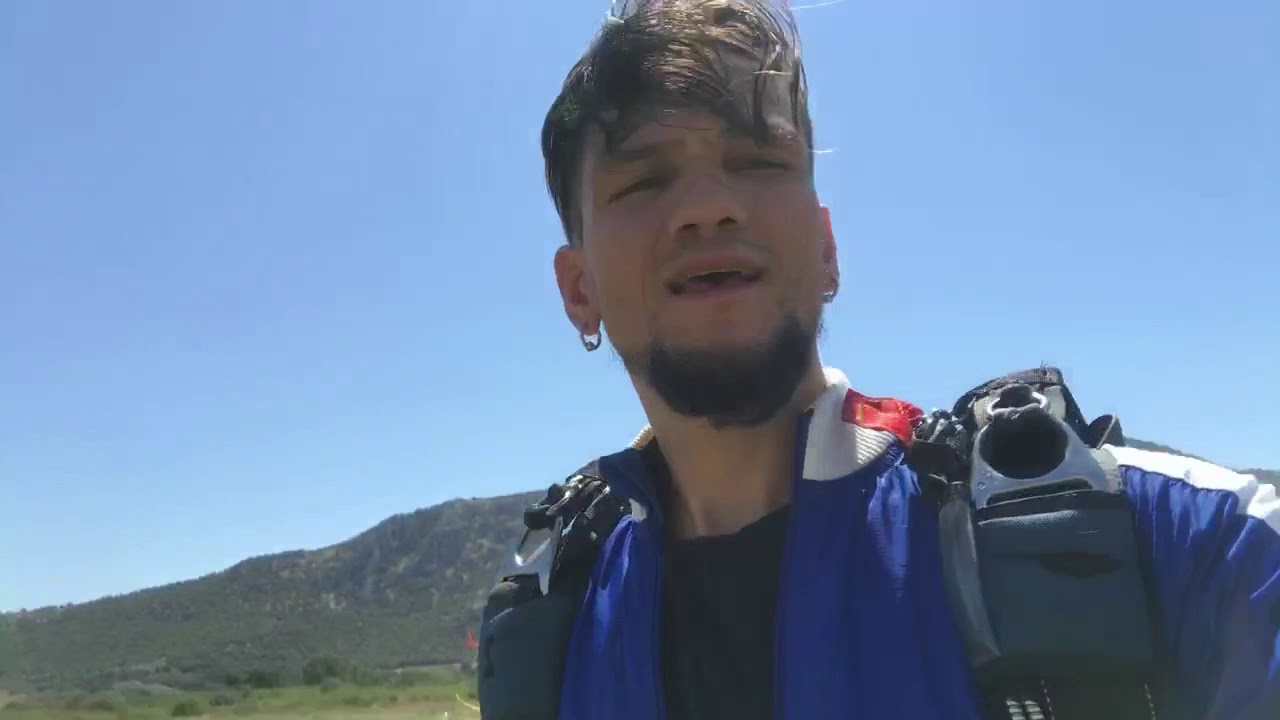 Skydive Efes Dropzone 12.08.2108 paraş&uuml;tle atlayış  Fatih Serdaroğlu