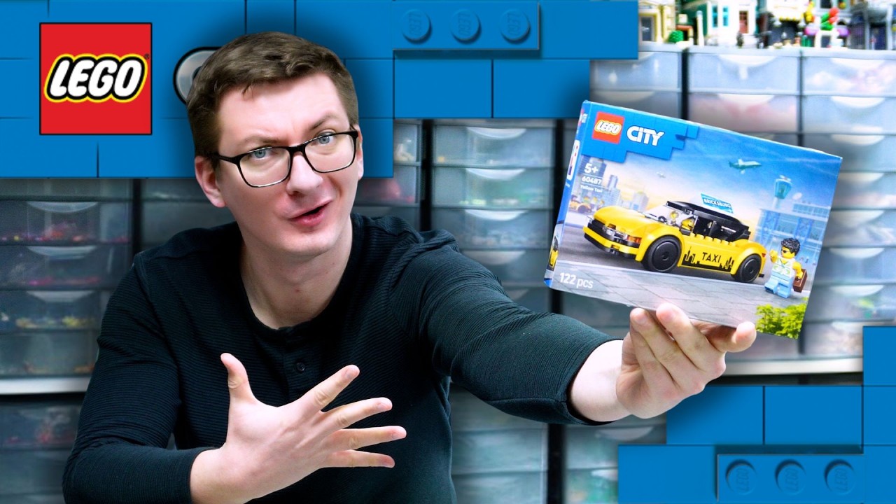 Ż&Oacute;ŁTA TAKS&Oacute;WKA 🚖 LEGO CITY 60487 / RECENZJA