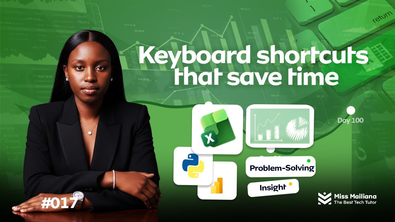 17/100 Days of Data: Essential Excel Shortcuts You’ll Use Every Day