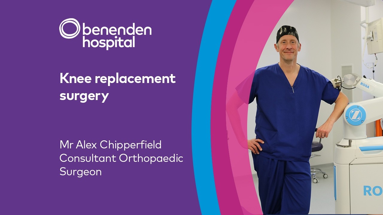 Knee replacement surgery