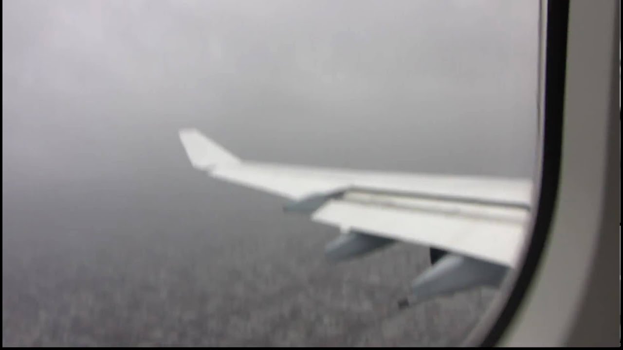 A340-300 go around in a crazy heavy thunderstorm JFK (Part 2)