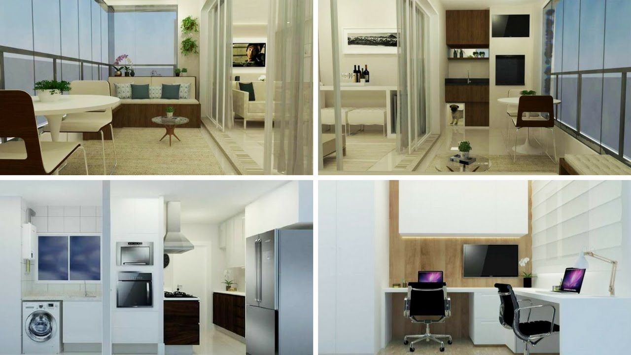 TOUR pela Sacada, Escritório, Lavandeira e Lavabo - Ape. Tamara e Clayton #4Vídeo/Ultimo