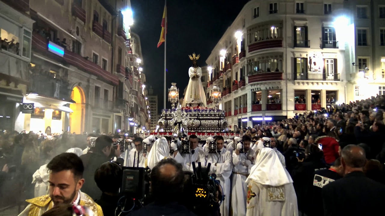 Lunes Santo 2018 Jesús Cautivo, Tribuna Principal. Banda CC TT Jesús Cautivo