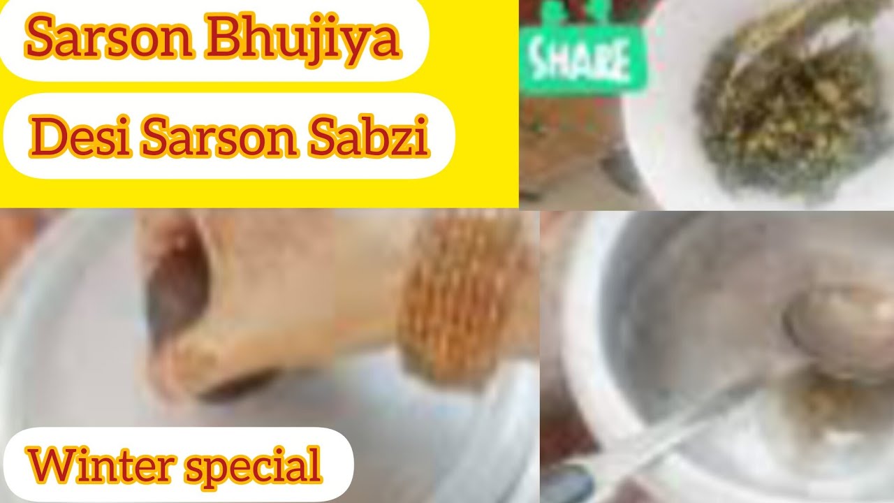 Sarso Ki Bhujiya is SUPER Tasty What Makes It So Delicious