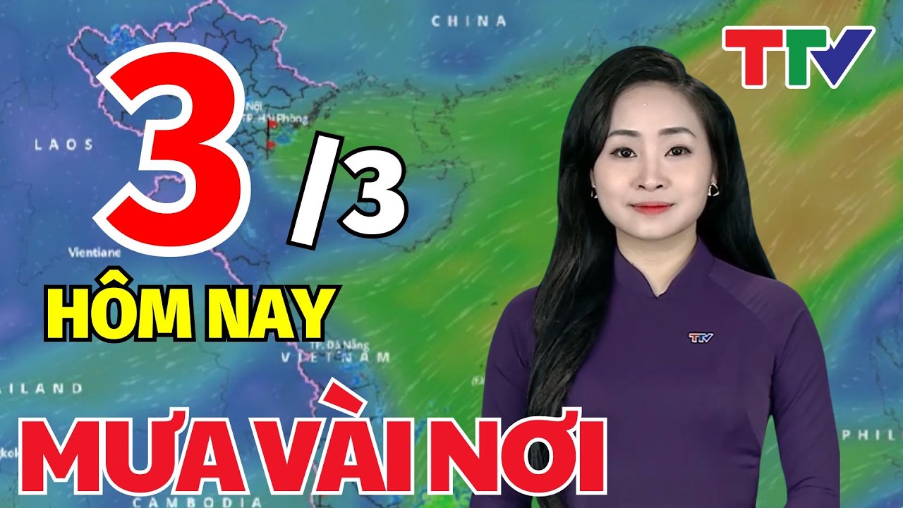 Bản tin cảnh báo thiên tai và thời tiết 03/03/2026 | Thanh Hóa TV