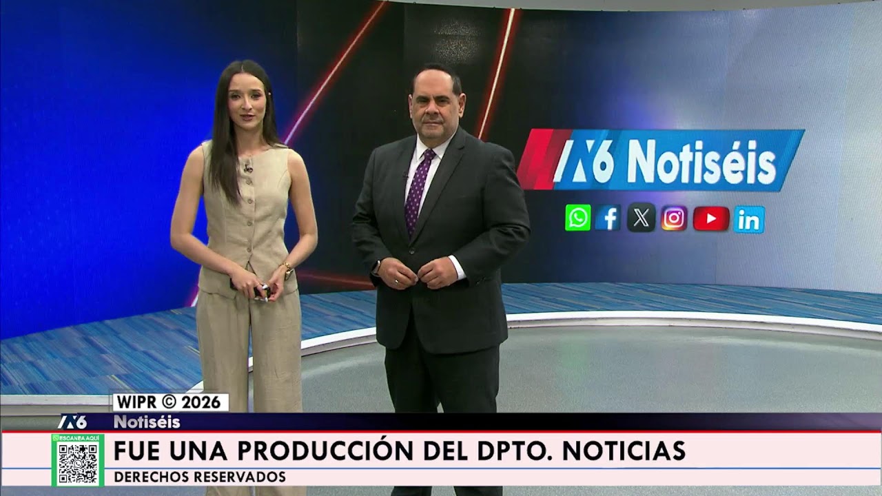 [EN VIVO] WIPR TV Notiséis Primera Edición 11:30 AM