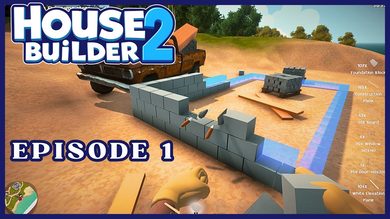 House Builder 2 | Episode 1: Trying Not to Destroy Everything!😄