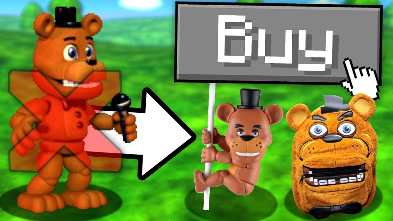 Если я умру, мне придется купить СТРАННЫЙ товар Five Nights At Freddy's...
