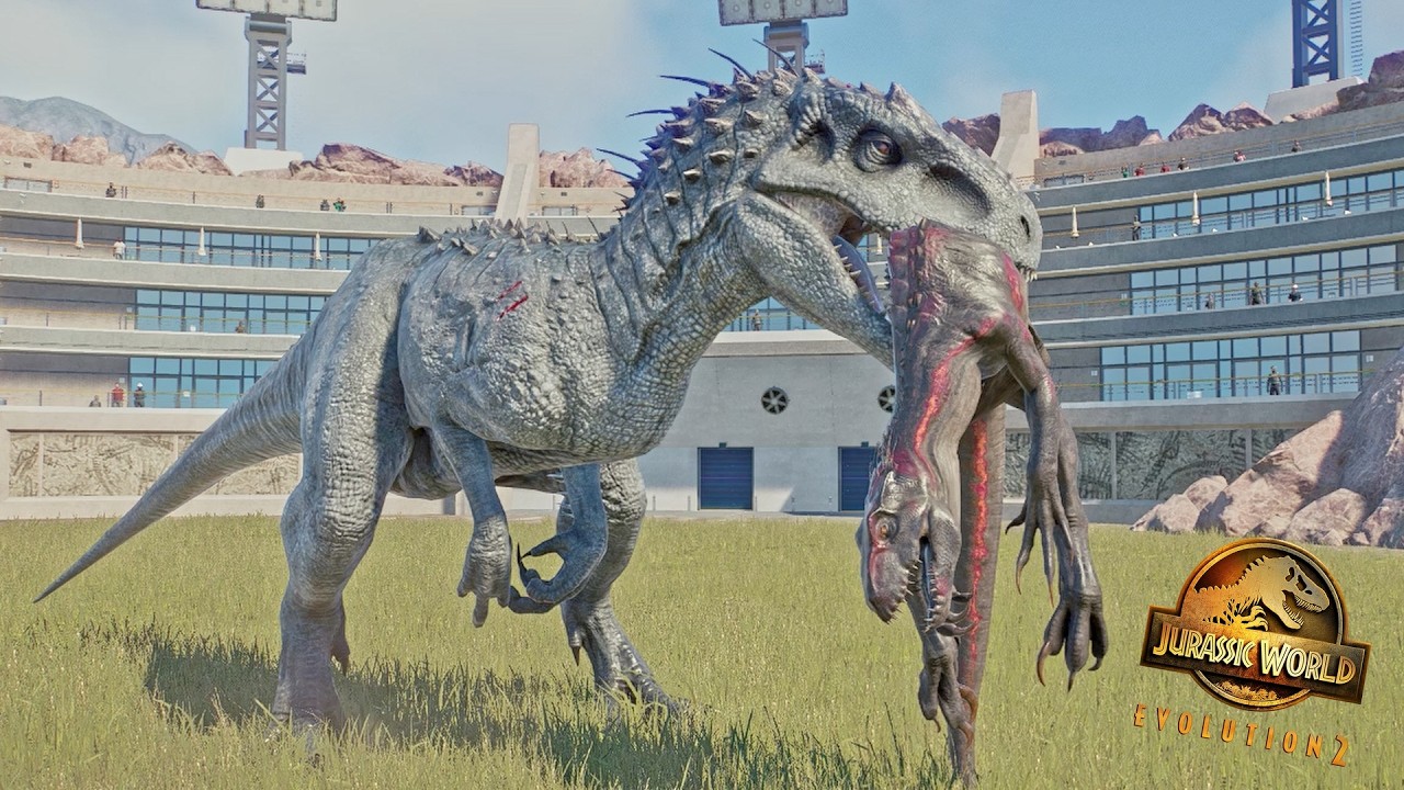 Indominus Rex vs Indoraptor - Who Wins? Top 6 Dinosaur Fights | JWE2