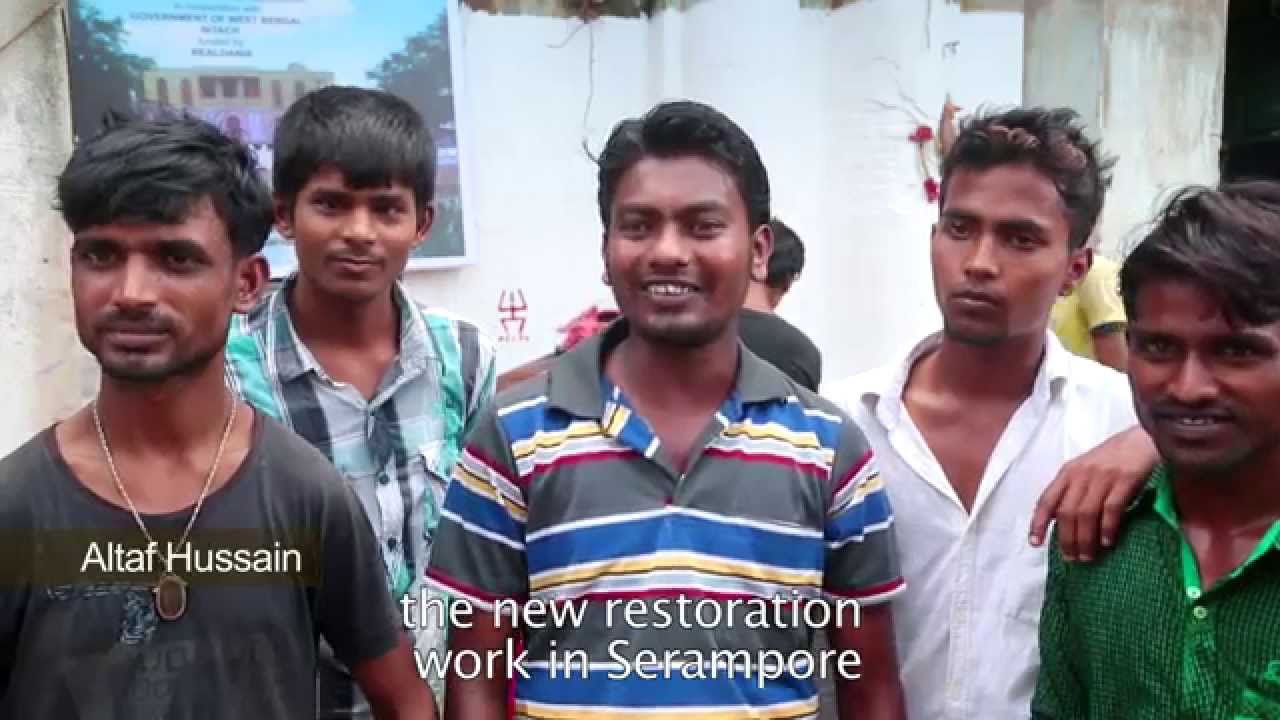 Celebrating the first day of work on Denmark Tavern 6 October 2015