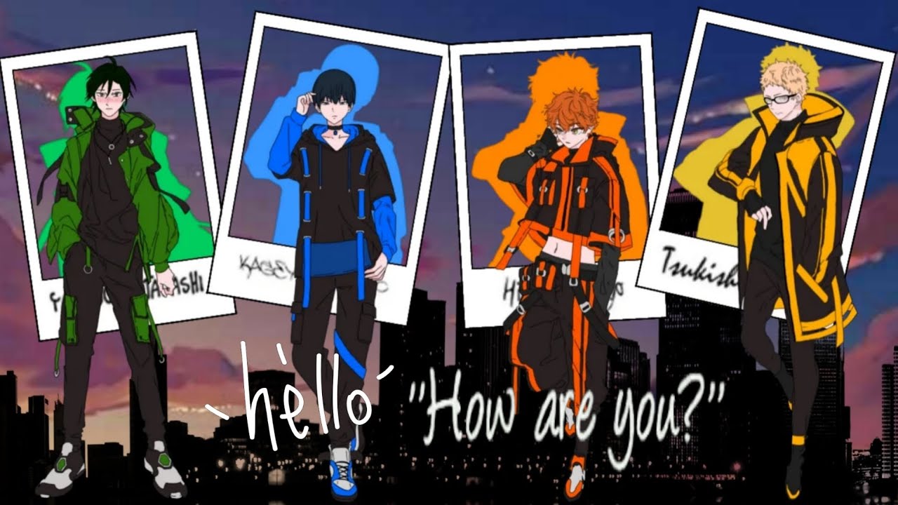【hand drawn】《ハ.ロ.／.ハ.ワ.ユ || Hello, How are you?》Karasuno First Year【HQ!!】English Subs || 𝚂𝚒𝚗 𝚁𝚘𝚜𝚎