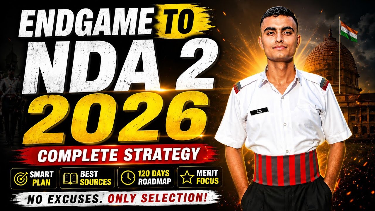 NDA 2 2026 Roadmap 🔥 From Zero To Selection | Full Preparation Strategy