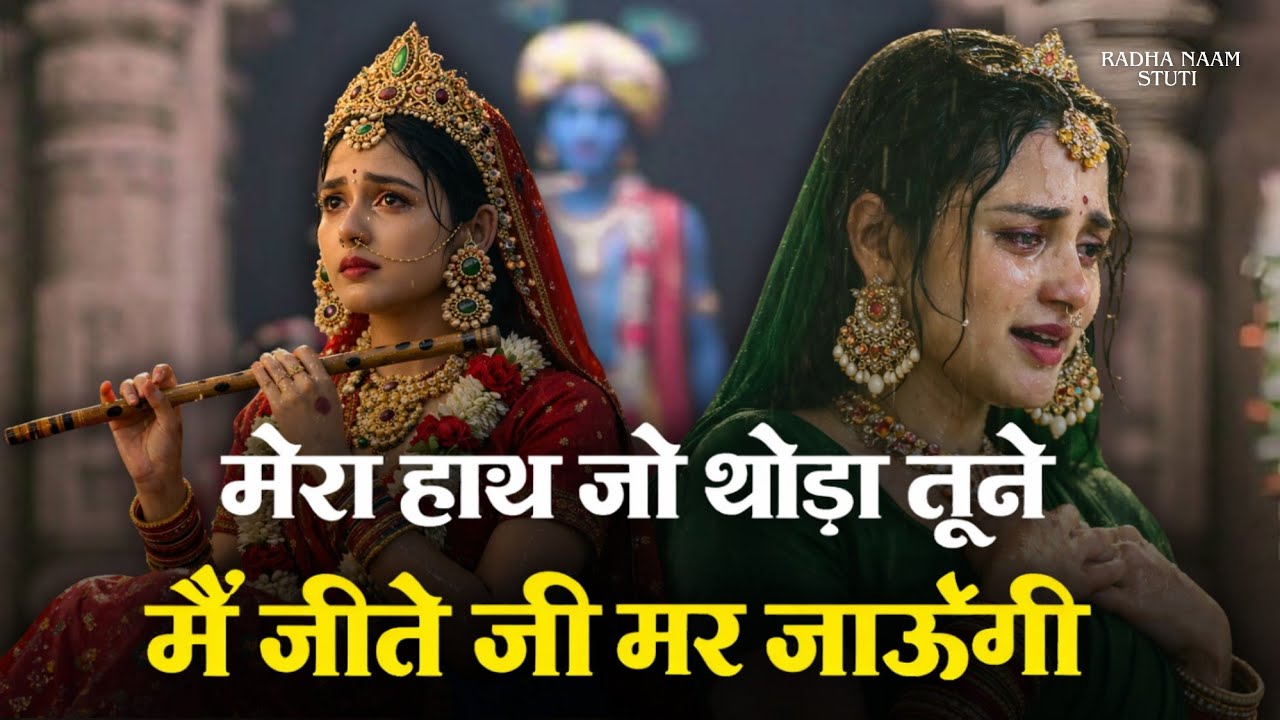 🌼 मेरा हाथ जो छोड़ा तूने 💔 | Radha Virah Bhajan | Heart Touching Female Sad Krishna Song 2026