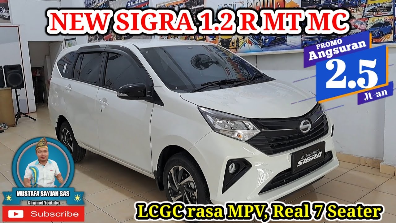Daihatsu New Sigra 1.2 R MT MC 2025 ||Warna Putih