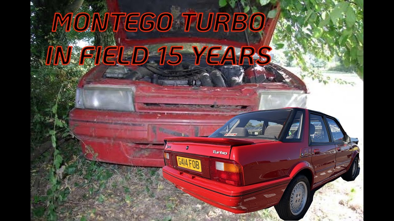 MG MONTEGO TURBO - RESTORED,  **RESCUED FROM FIELD IN FRANCE