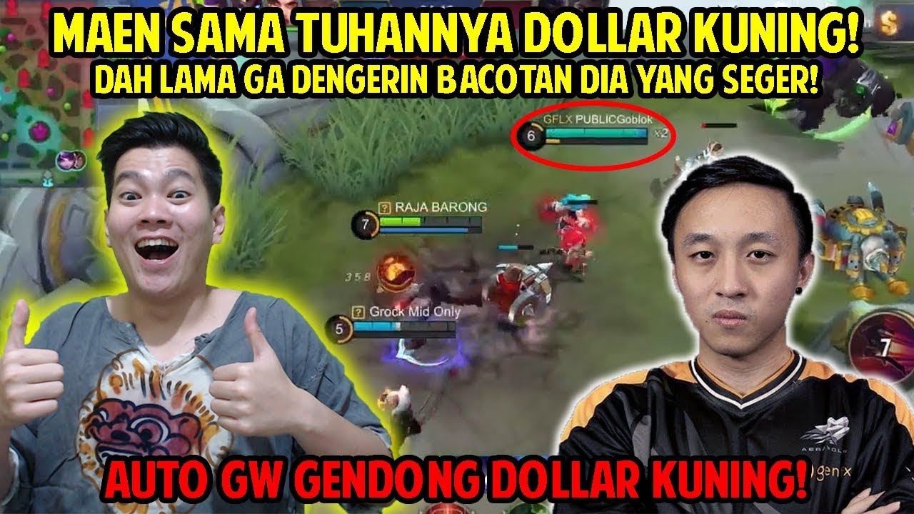 ADA YANG KANGEN GW MAEN SAMA LORD OF DOLLAR KUNING?! - Mobile Legends | Jonathan Liandi