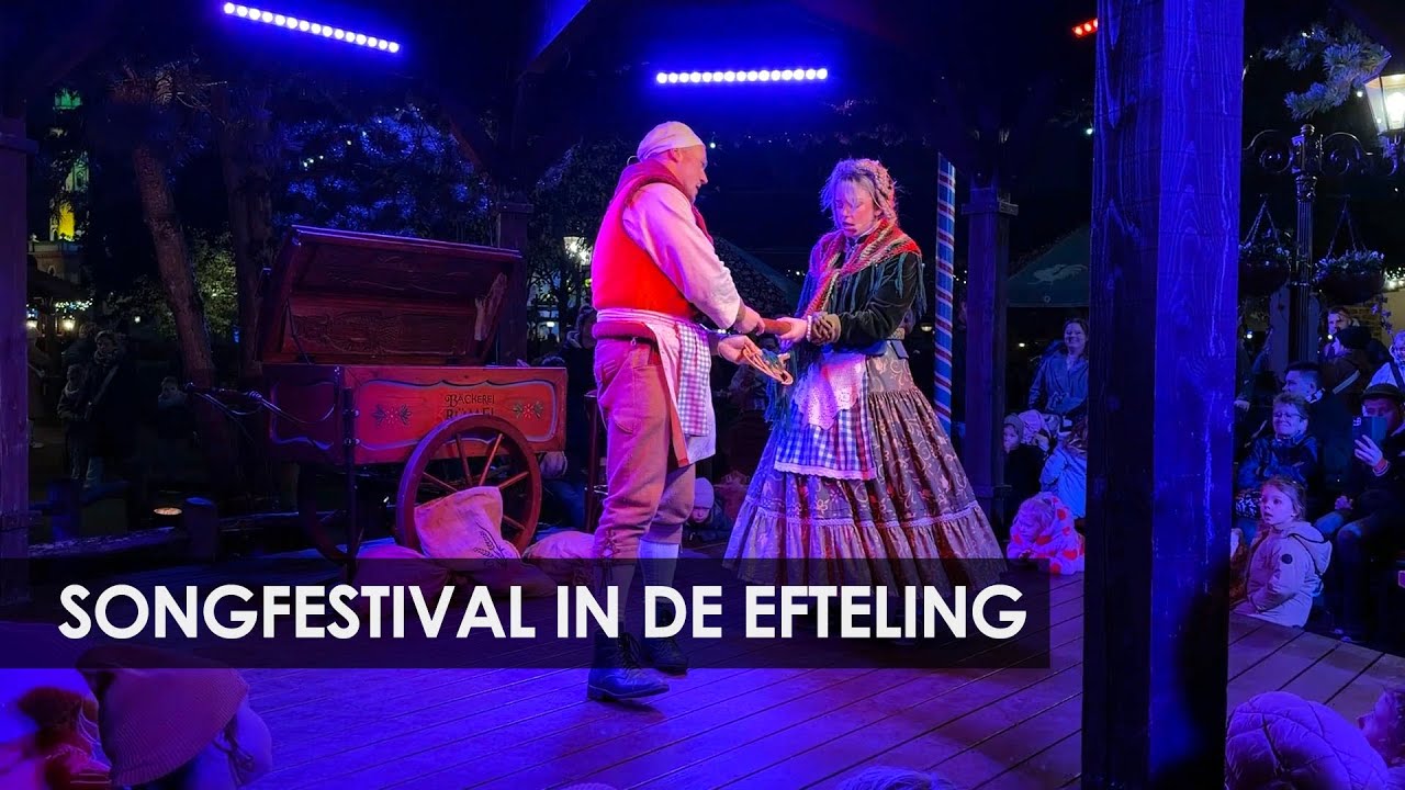 Winter Efteling 2025-2026: Het Anderberger Liederfestival met Bakker Kr&uuml;mel en Frau Schmetterling