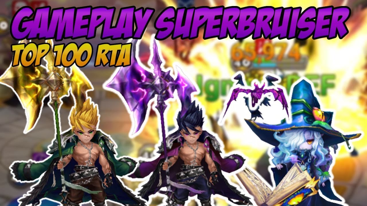 TOP 100 RTA - Gameplay superbruiser avec le combo le plus frustrant du jeu ! - Summoners War