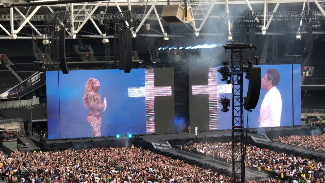 On the Run 2 Tour - Intro / Holy Grail - London Stadium, June 15, 2018