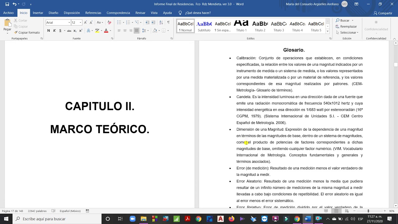 Informe de Residencias
