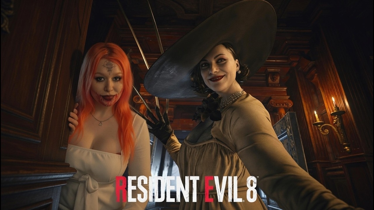 Resident Evil Village прохождение на русском #1 Resident Evil 8 Опять косплей