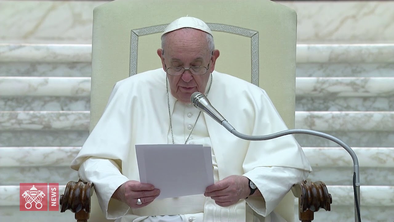 Resumen de la catequesis del   Papa Francisco miércoles 7 octubre 2020