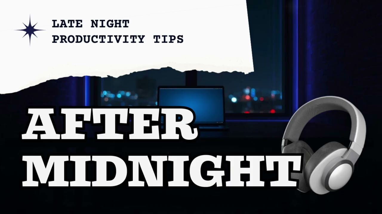 Music to Stay Focused After Midnight for Deep Work & Study