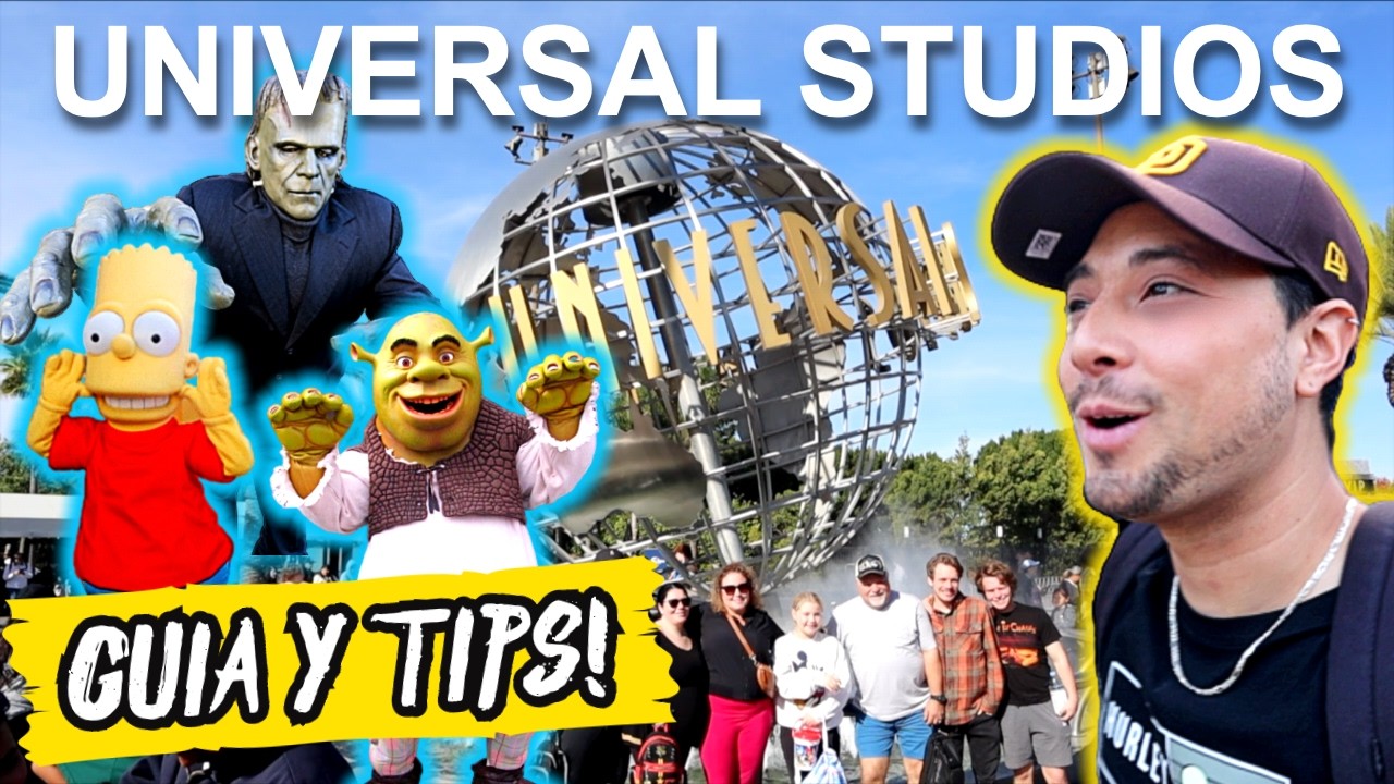 UNIVERSAL STUDIOS HOLLYWOOD! Precios, Guía COMPLETA 🇺🇸✅