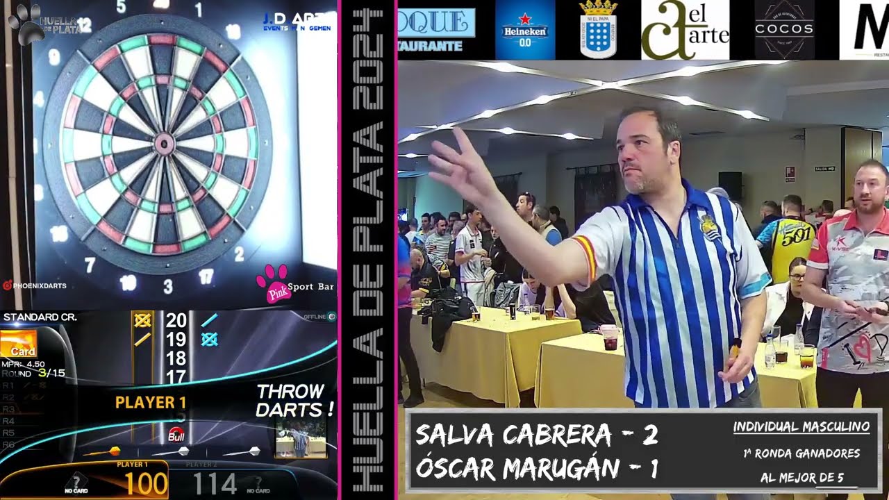 HUELLA DE PLATA 2024 - Salva Cabrera Vs. Óscar Marugán - Individual masculino - 1ª Ronda ganadores