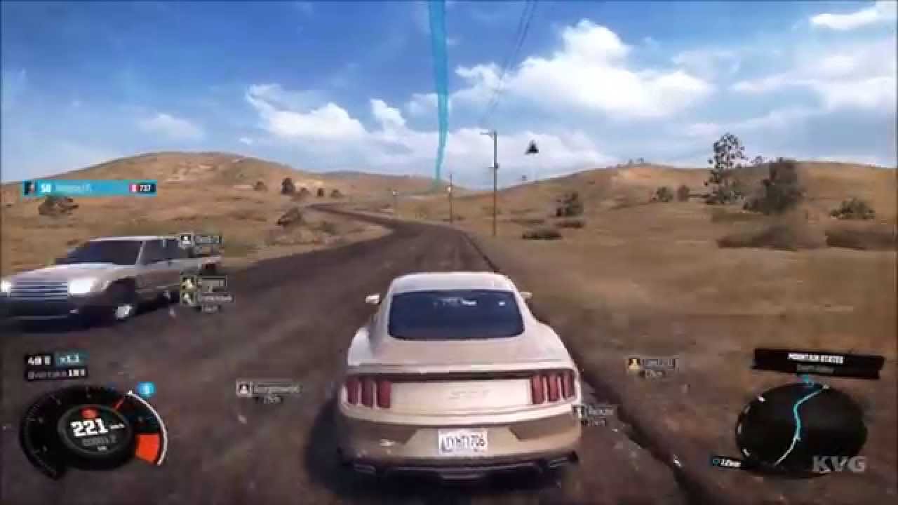 The Crew - Los Angeles to Las Vegas Free Roam Gameplay (PC HD) [1080p]
