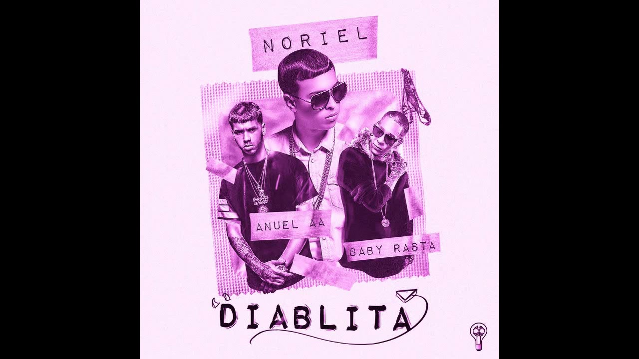 noriel - diablita feat. anuel aa & baby rasta (slowed)