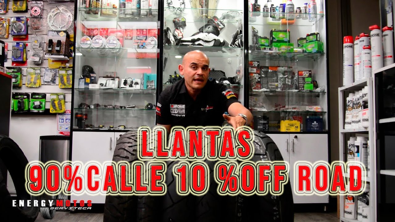 Llantas para Maxi Trail 90% Calle 10% Off Road