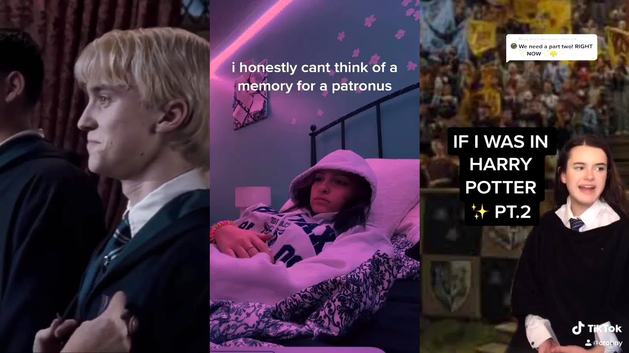Harry Potter & Draco Malfoy TikTok Compilation - This will turn you into Professor Snape!